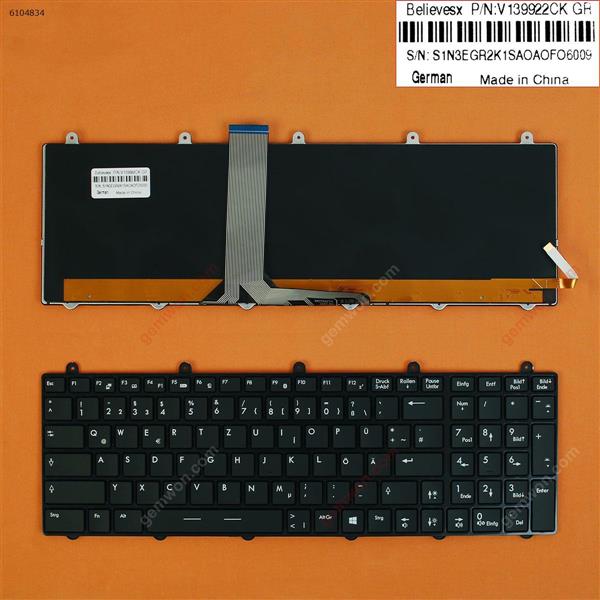MSI GT60 GT70 GT780 GT783 GX780 BLACK FRAME BLACK Small Enter(Full Colorful Backlit,WIN8) GR N/A Laptop Keyboard (A+)