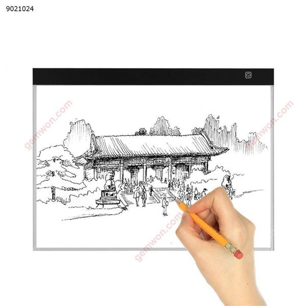 A3 LED Light Box Tracer USB Powered Tracing Light Pad Board 3 Level Adjustable Brightness for Artists Drawing Sketching Tracing Animation X-ray Viewing Audio & Video Converter N/A