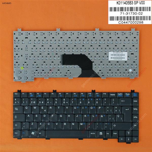 Fujitsu Amilo L7300 BLACK SP K011405B2 Laptop Keyboard (OEM-B)