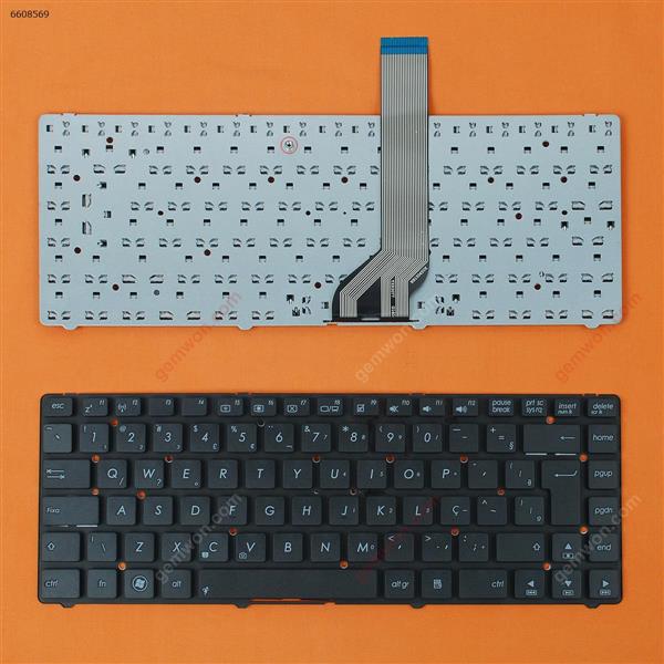 ASUS A85 R400 U44 N46 P45 K4 BLACK(Without Foil,Without FRAME) BR N/A Laptop Keyboard (OEM-B)
