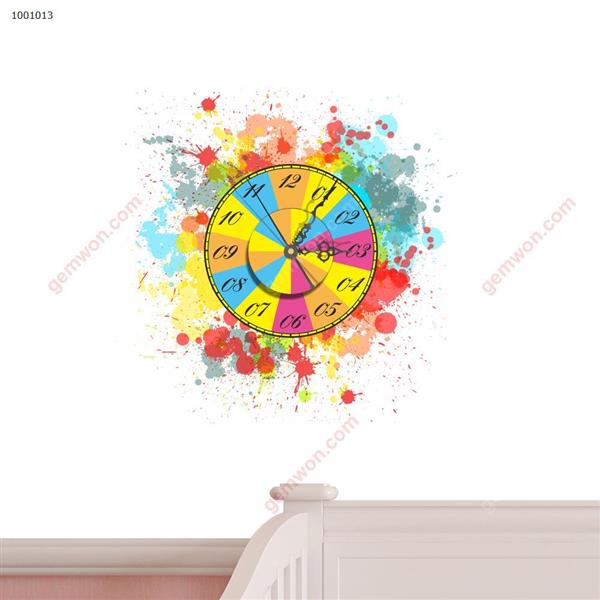 Wall Clock 3D  Sticker Home Room Decor Gift SZ013 3D clock sticker SZ013