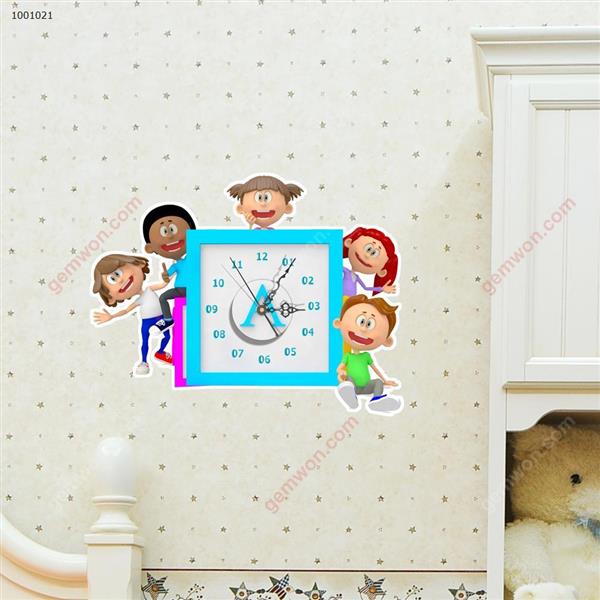 Wall Clock 3D  Sticker Home Room Decor Gift SZ021 3D clock sticker SZ021