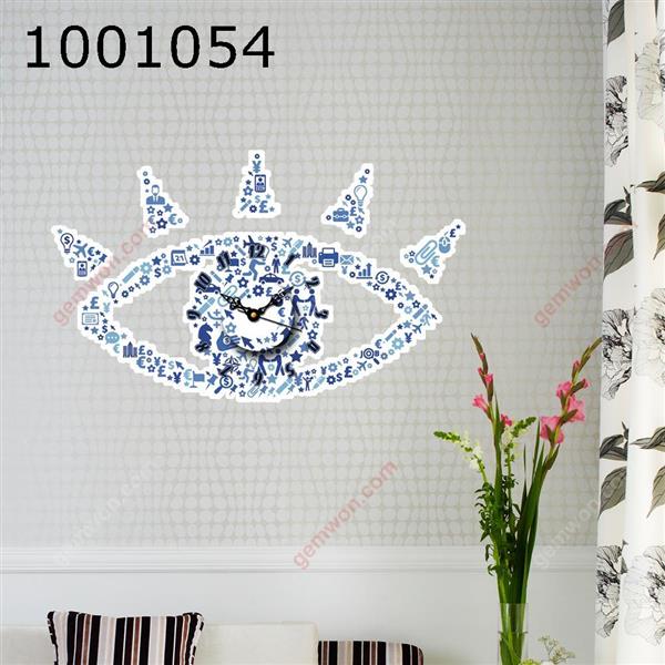 Wall Clock 3D  Sticker Home Room Decor Gift SZ054 3D clock sticker SZ054