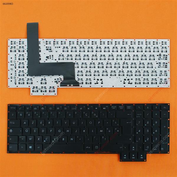 Asus G750JH G750JM G750JS G750JZ BLACK WIN8 (without FRAME) FR N/A Laptop Keyboard (OEM-B)