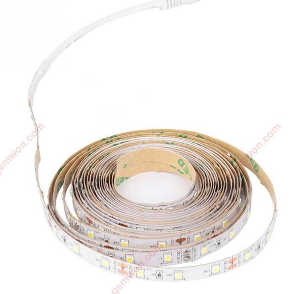 LEDs Night Lamp Strip Lamp for TV Background Lighting Makeup Mirror Light （Positive white）(1 meter 60 lights with power supply) Decorative light Light strip