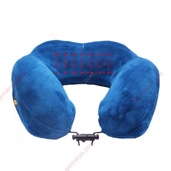 Graphene heating far infrared physiotherapy neck pillow - Travel Neck Pillow With Memory Foam,Adjustable Temperature, U Shaped Perfect For Stiff & Sore Neck，built-in two speakers Personal Care LD-HJZ-001