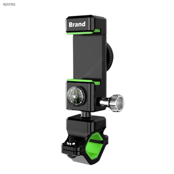 Bicycle navigation bracket, compass, LED light bicycle head bracket (green) Mobile Phone Mounts & Stands G72001