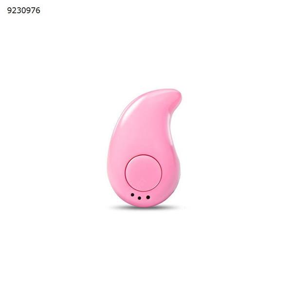 S530 Mini Wireless Bluetooth Earphones Invisible Earbuds Small Music In-ear Headset Hands-free with Mic for Cellphones pink Headset S530