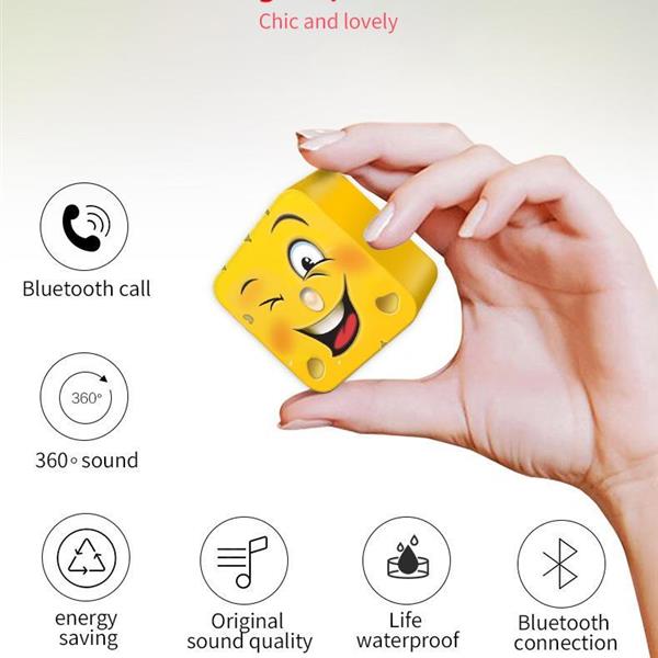 Creative small cheese waterproof gift audio Bluetooth Speakers Mini speaker
