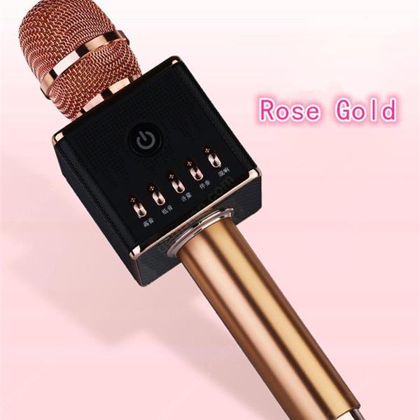 shipping portable mini ktv microphone h8, wireless bluetooth microphone for stage home meeting pink microphone H8