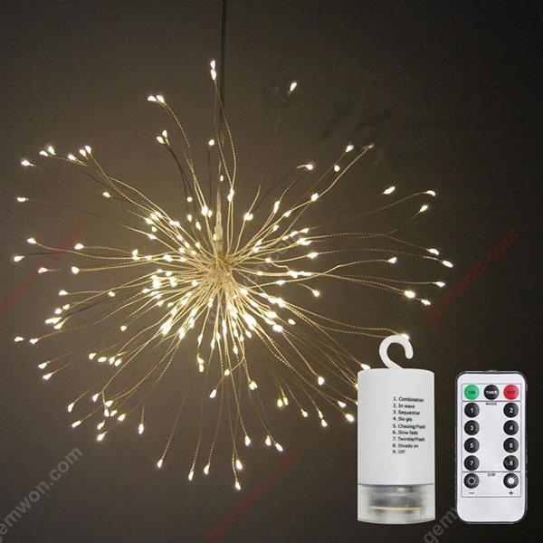 LED Wireless remote control waterproof battery box explosion ball copper string lights LED String Light N/A
