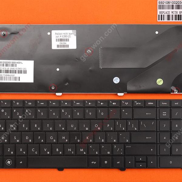 HP G72 CQ72 BLACK RU N/A Laptop Keyboard (OEM-B)