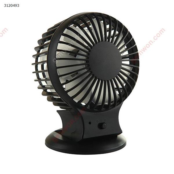Portable Mini Handheld Cooling Fan USB Rechargeable Air Travel Black Camping & Hiking GW-Fan05