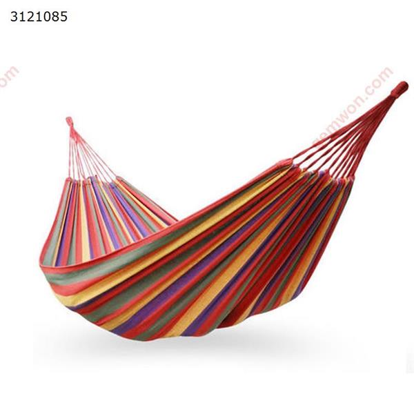 Outdoor single anti-rollover hammock, student dormitory bedroom swing lazy hanging chair,190*80 CM  colors Exercise & Fitness dc-80