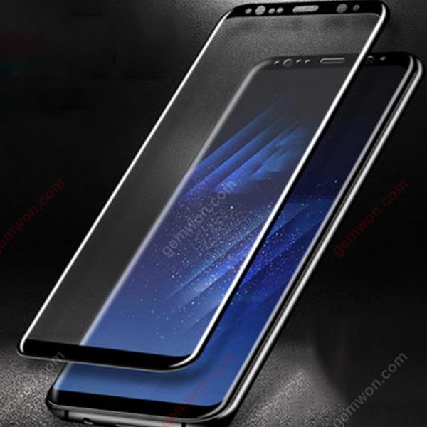 Samsung S8 screen protection film privacy anti-spy, curved touch glass screen protective film (anti-privacy) Black Screen Protector S8+