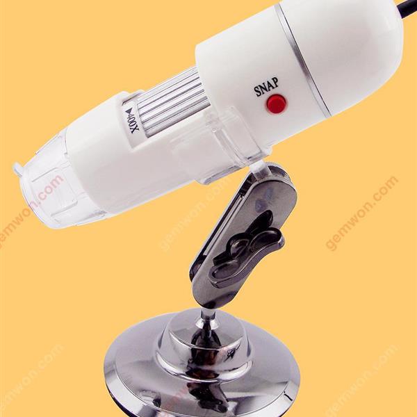 USB HD digital microscope,Zoom range:25x-400x,MAX Resolution:1600x1200,For WIN 8/10，MAC,VISTA,Black Camera U400X