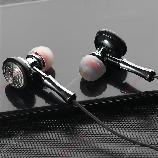 Creative new double-sided audio headphones(M70)high bass to choose from, in-ear headphones  Black Headset M 70