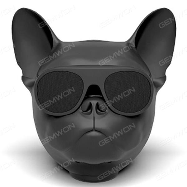 Aerobull dog,Bluetooth stereo，bluetooth 4.1 ，1800mAh 8W，TF,Bluetooth link 10 m，Black Bluetooth Speakers N/A