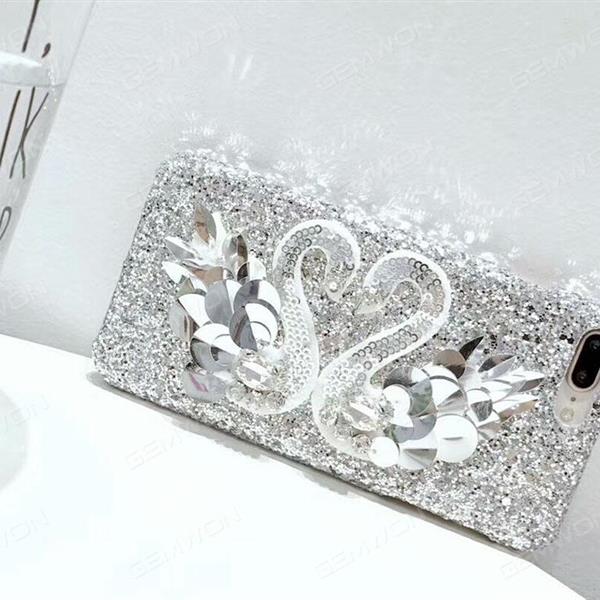 iphone 6 shiny phone case protection white swan Case iPhone 6