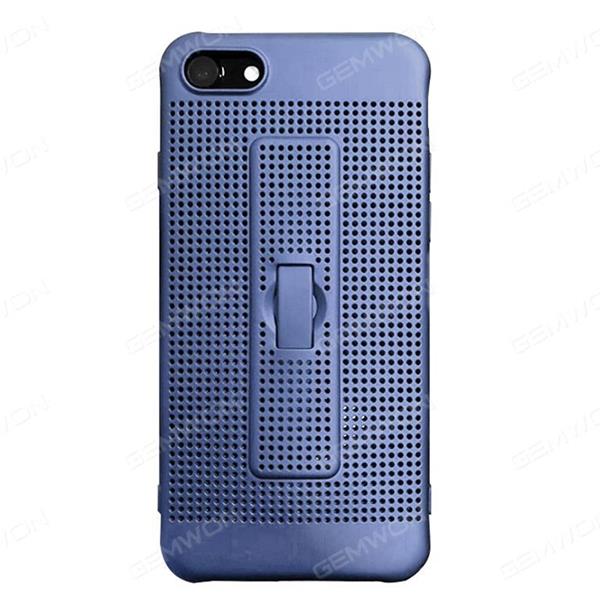 Samsung S8 Cooling mobile phone shell, Hollow radiating bracket, mobile phone shell support, Blue Case Samsung S8 Cooling mobile phone shell