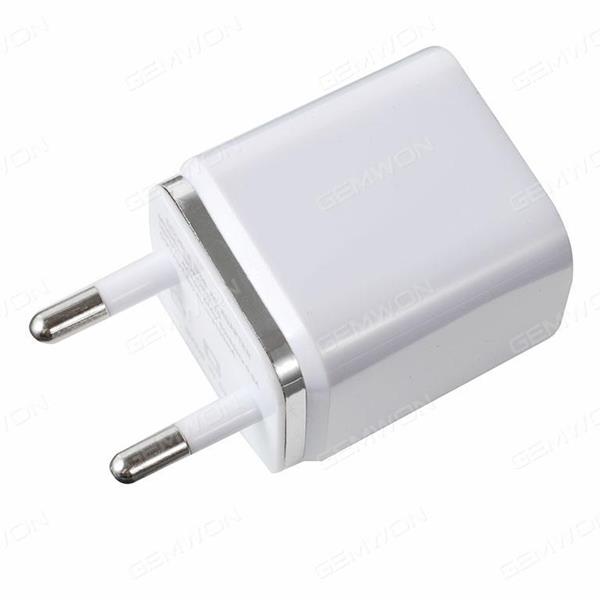 5W 3.1A 2USB Power Adapter Charger EU White Charger & Data Cable N/A