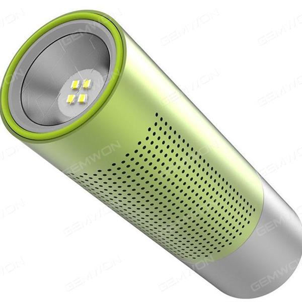 AEC BQ201 waterproof small steel gun portable card audio mini outdoor subwoofer wireless Bluetooth speaker (green) Bluetooth Speakers BQ201