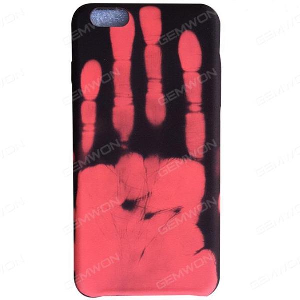 Thermal Sensor Color Changing,for IPhone 6/6S Case, KACOOL Heat Induction Fluorescent Discoloration ,Red Case IPHONE 6/6S