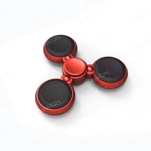 M1 Bluetooth Music Finger Spinner , Multifunctional LED lamp with a bright and colorful, RedM1 BLUETOOTH MUSIC FINGER SPINNER