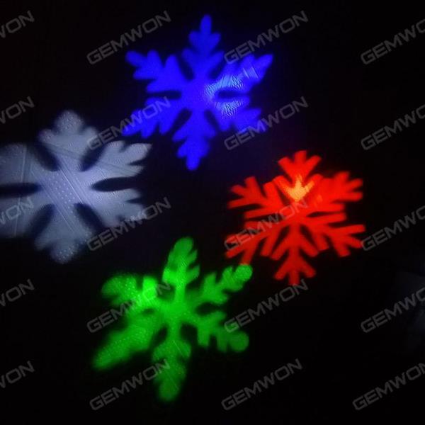 Snow projection light, Multi Color Snow Flurry Snowflake LED Projection Light Christ, colours, EU Decorative light Snow projection light