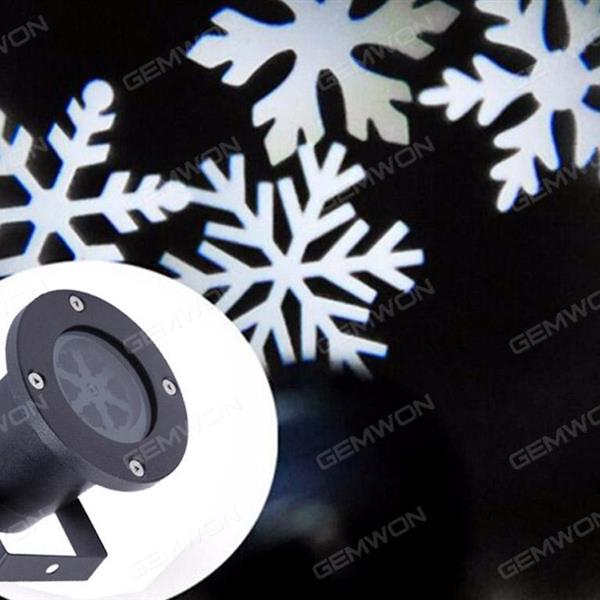 Snow projection light, Multi Color Snow Flurry Snowflake LED Projection Light Christ, white, US Decorative light SNOW PROJECTION LIGHT
