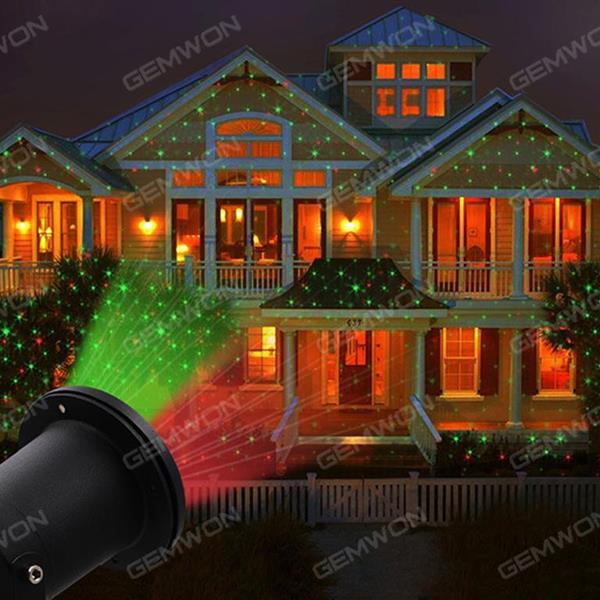 Sky star outdoor projection lamp, Outdoor LED Snowflake Landscape Laser Projector Lamp Xmas Garden Sky Star Light,The remote control controls 8 modes of change, US LED String Light Sky star outdoor projection lamp