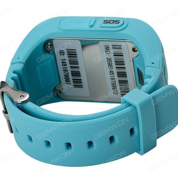 Q50 children smart watches GPS positioning phone watches    blue Smart Wear Q50