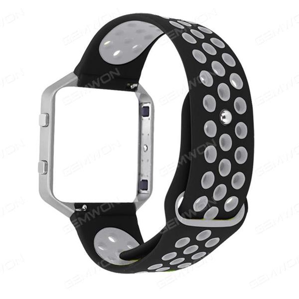Fitbit Blaze smart watch strap   black and gray Smart Wear N/A