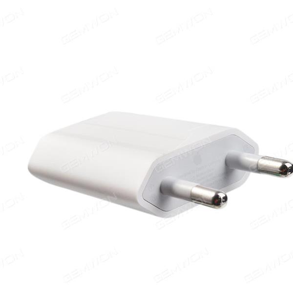 The original     5W USB Power Adapter Charger for iPhone/iPod EU White Charger & Data Cable N/A
