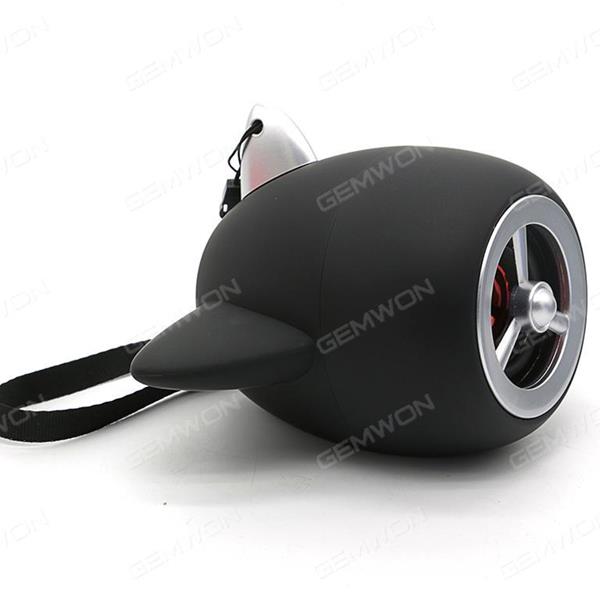 Aircraft propeller Bluetooth speaker color：Black Bluetooth Speakers NR1015