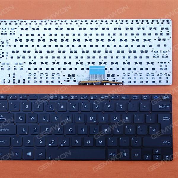 ASUS S301 S301L S301LA S301LP BLACK (For Win8) UK MP-13J66GB-920 Laptop Keyboard (OEM-B)