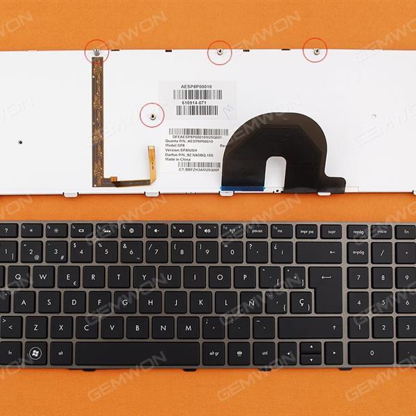 HP ENVY 17 BRONZE FRAME BLACK Backlit SP N/A Laptop Keyboard (OEM-B)