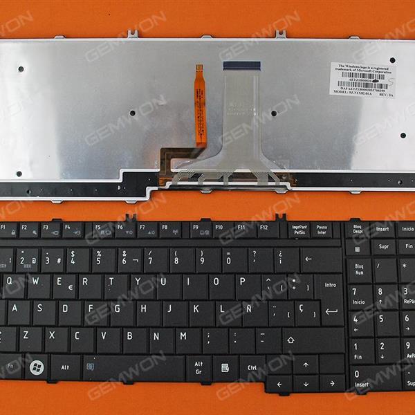 TOSHIBA Satellite A500 F501 P505 BLACK Backlit SP N/A Laptop Keyboard (OEM-B)