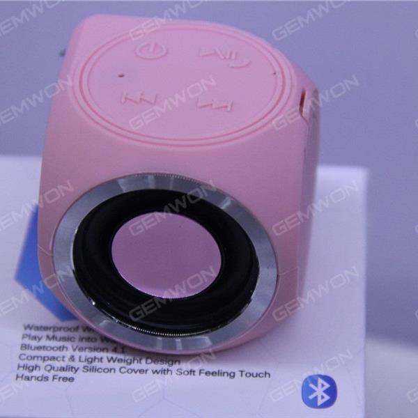Portable Mini Bluetooth 4.1 IPX7 Shower Waterproof Speaker Outdoor pink Bluetooth Speakers DT-B660
