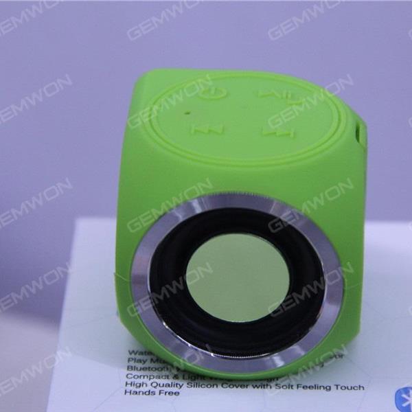 Portable Mini Bluetooth 4.1 IPX7 Shower Waterproof Speaker Outdoor green Bluetooth Speakers DT-B660