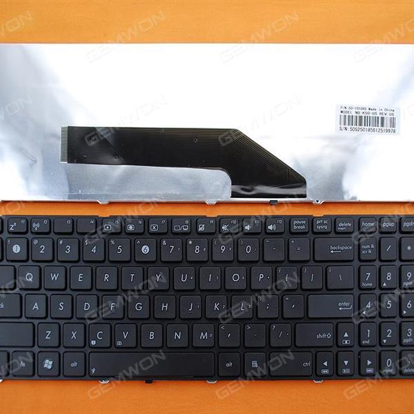 ASUS K50 BLACK FRAME BLACK(OEM) US N/A Laptop Keyboard (OEM-A)