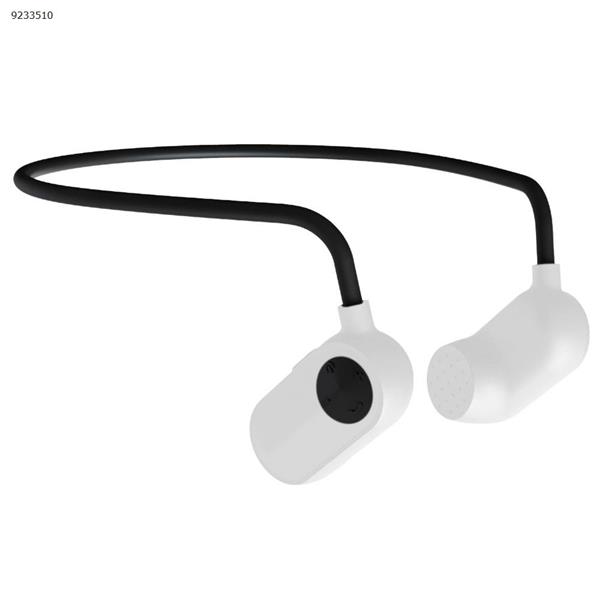 Head-mounted waterproof MP3 diving does not enter the ear bone conduction outdoor sports swimming MP3 player（White 32G） Other N/A