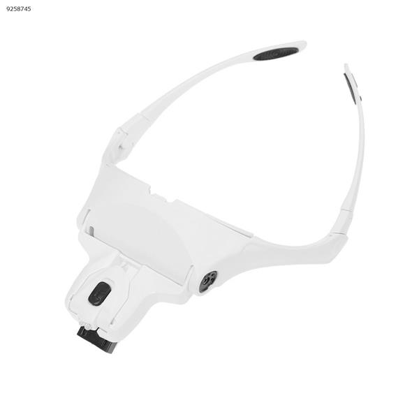 Glasses type lamp reading multi-lens replacement head wearing magnifying glass 9892B2 Repair Tools 9892B2