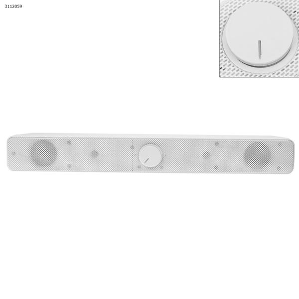 Desktop strip sound(white) Bluetooth Speakers V-193
