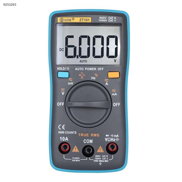 Palm-type automatic range digital multimeter ZT101 portable pocket meter energy meter Repair Tools ZT101