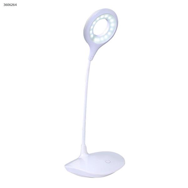 WS-701 learning to read eye protection led desk lamp charging creative touch three-speed dimming white round head table lamp table lamp WS-701