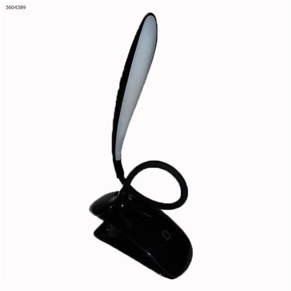 ST-8013A LED charging clip eye protection table lamp USB charging folding table lamp（Black） table lamp ST-8013A