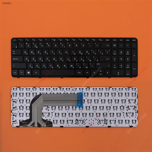 HP Pavilion 17-e BLACK （FRAME,Without Foil）OEM RU N/A Laptop Keyboard (OEM-A)