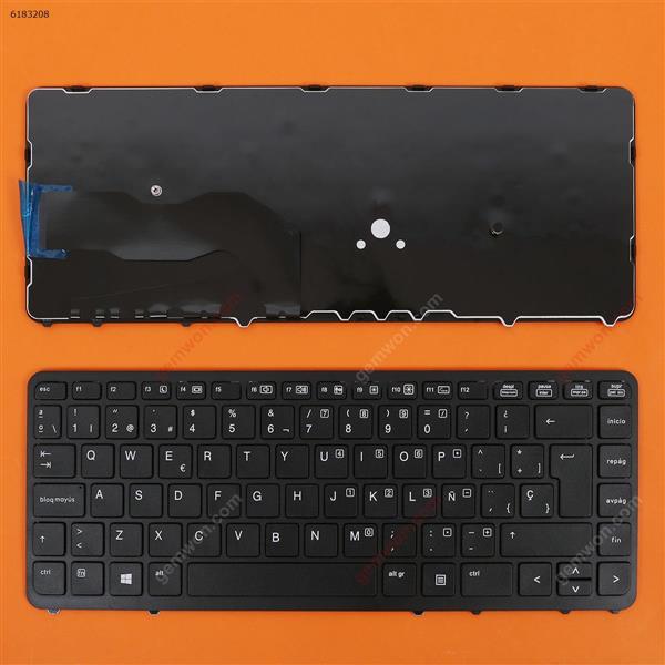 HP EliteBook 840 G1 850 G1 BLACK FRAME BLACK (Without Point stick,OEM) SP N/A Laptop Keyboard (OEM-A)