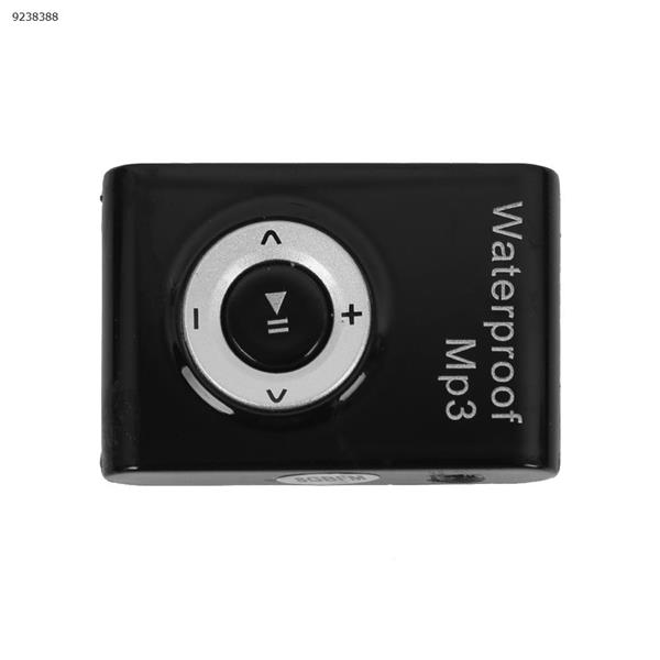 Waterproof MP3 player swimming mp3 mp3 waterproof head-on sports underwater MP3（Black 8G） Other B-306